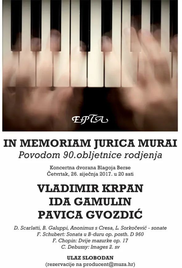 Koncert In memoriam J.Murai